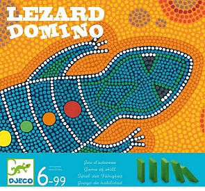 Игра настольная – домино Ящерица (Djeco, 08437k)